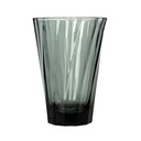 Loveramics - Twisted Latte Glass 360 ml - Black