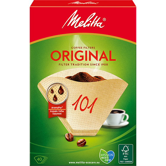 Melitta Coffee Filters 101 brown (40pcs)