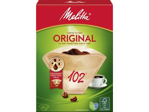 Melitta Original 102 Brown Paper Filter 80pcs (9 boxes)