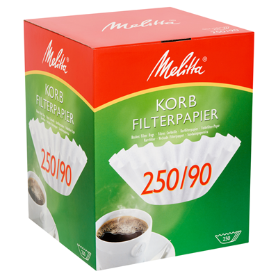 Melitta Koffiefilter Korf 250mm 250pcs