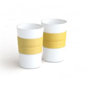 Moccamaster Coffee mugs set of 2 - Pastel Yellow