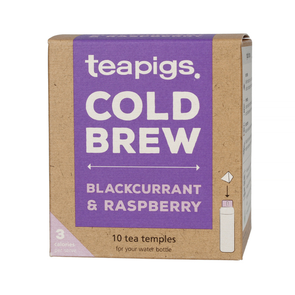 teapigs Blackcurrant & Raspberry - Cold Brew 10 tea bags