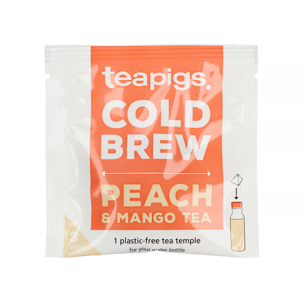 teapigs Peach & Mango Cold Brew - Tea Bag (Box of 50pcs)