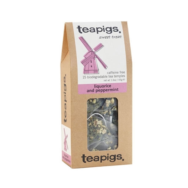 teapigs Liquorice & Peppermint - 15 Tea Bag (6 boxes)