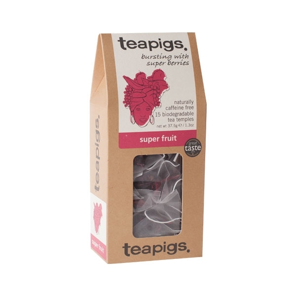 teapigs Super Fruit - 15 Tea Bags (box of 6)
