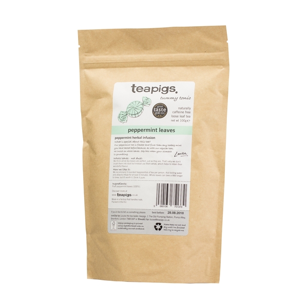 teapigs Peppermint Leaves - Loose Tea (100gr)