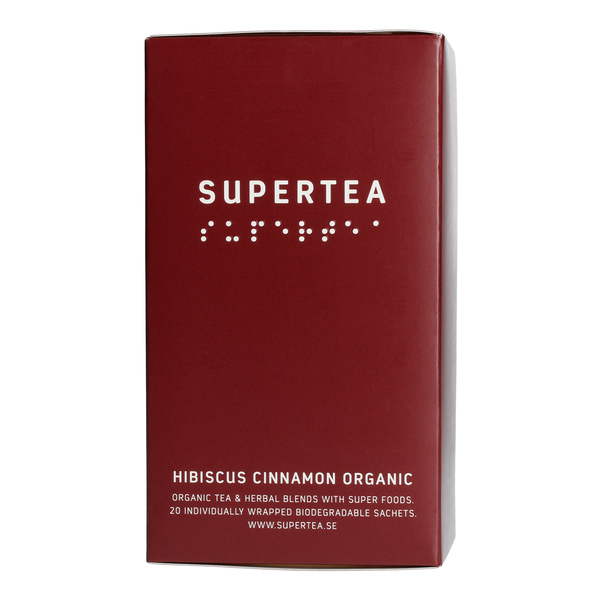 Teministeriet - Supertea Hibiscus Cinnamon Organic - 20 Tea Bags