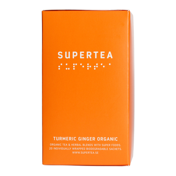 Teministeriet - Supertea Turmeric Ginger Organic - 20 Tea Bags