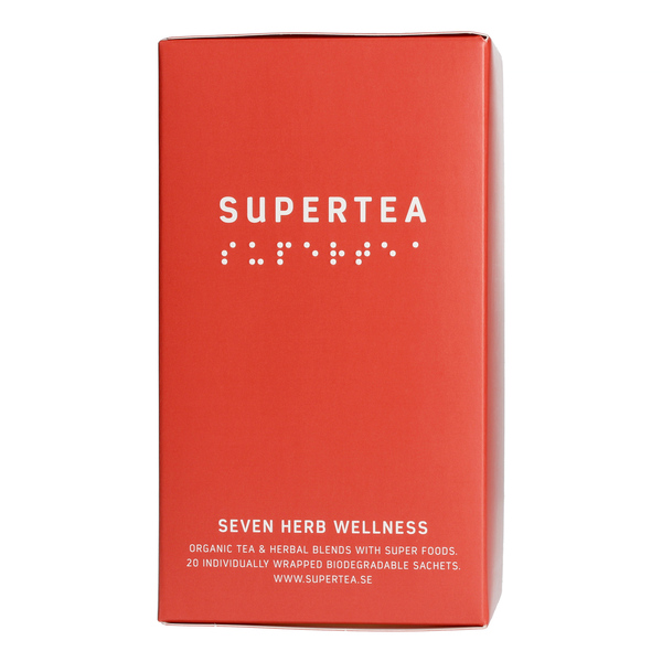 Teministeriet - Supertea Seven Herb Wellness - 20 bags in envelope