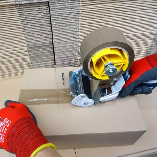Verpakkings tape 66m - 50mm - 6 rollen doorzichtig - GWS Tapes