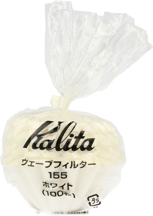 Kalita Wave 155 White Filter Papers (bag of 100pcs) - 4 pack
