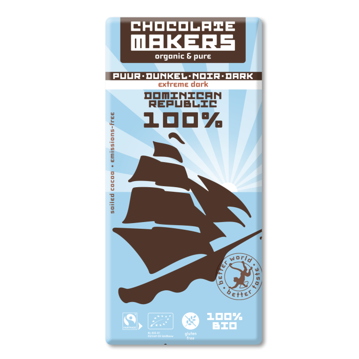 Chocolatemakers Tres Hombres extremely pure 100% (80gr)