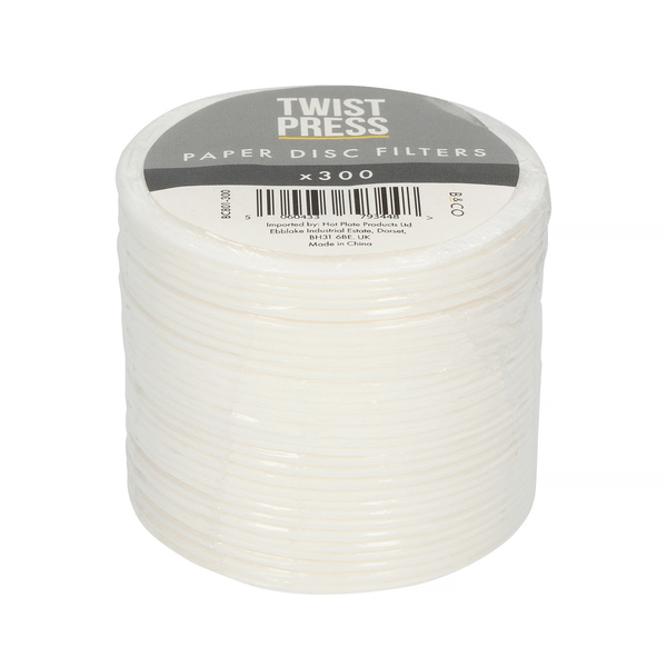 Barista & Co - Twist Press Disc Paper Filters - Pack of 300