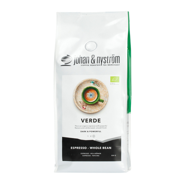Johan & Nyström - Verde Espresso 500g (BIO-organic)