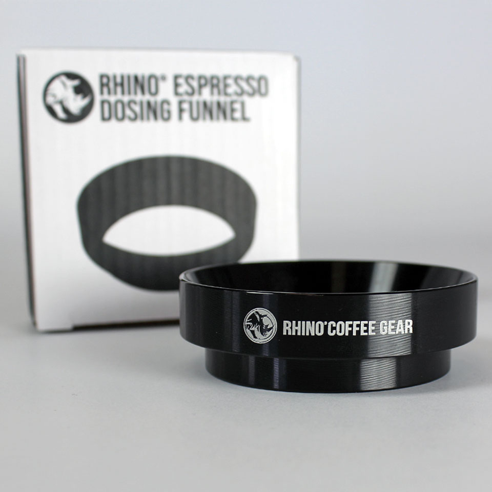 Rhino Espresso Dosing Funnel - 58mm black