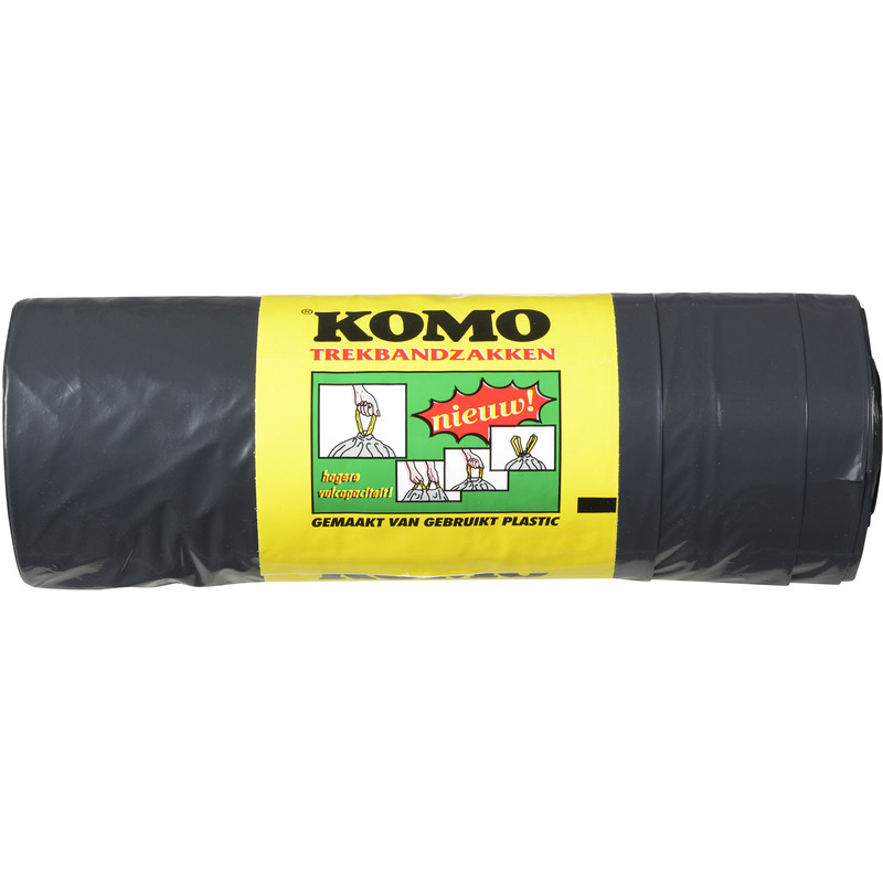 komo vuilniszak afvalzak trekbandzakken 30x60L