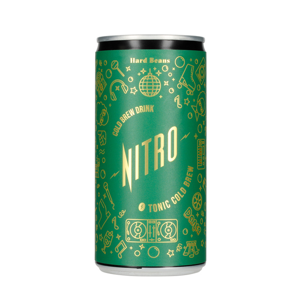 Hard Beans - Nitro Tonic Cold Brew Coffee 200 ml (6pcs)