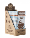 Chocolatemakers Bio Tres Hombres milk 52% coffee & cacao nibs Dominican Replublic (box of 10 bars of 80gr)
