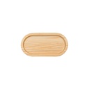 Loveramics ER-GO! System - Oval Solid Ash Wood Platter (S) 22cm (Natural)