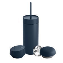 Fellow - Carter Move Mug 3 in 1 - Insulated Mug + 3 Lids Stone Blue 473ml
