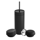 Fellow - Carter Move Mug 3 in 1 - Insulated Mug + 3 Lids Black 473ml