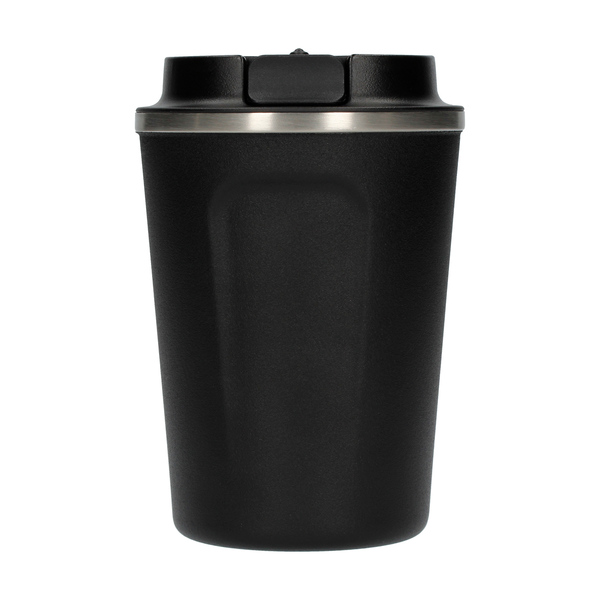 Asobu - Cafe Compact Black - 380 ml Travel Mug (thermos 12hrs hot 24hrs cold)