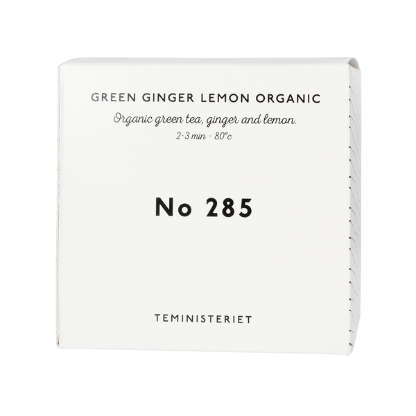 Teministeriet - 285 Green Ginger Lemon Organic - Loose Tea 100g - Refill