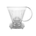 Clever Dripper - L 500ml Transluscent + 100 Filters