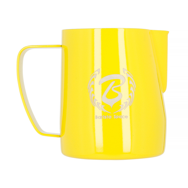 Barista Space - 350 ml Teflon Yellow Milk Jug