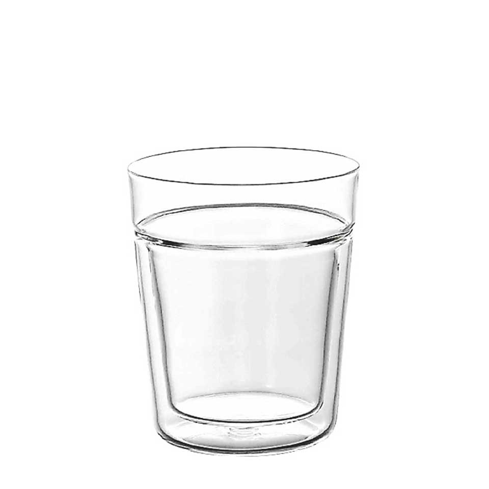 Hario Twin Rock Glass 260ml