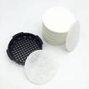 WB.coffee - Aeropress Coffee Filters White Ø 63mm - 1000 filters