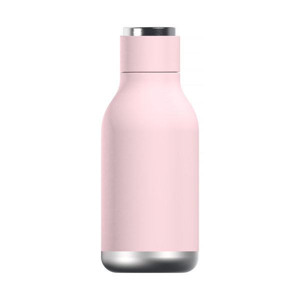Asobu - Urban Water Bottle Pink - 460ml Travel Bottle (thermos 12hrs hot 24hrs cold)