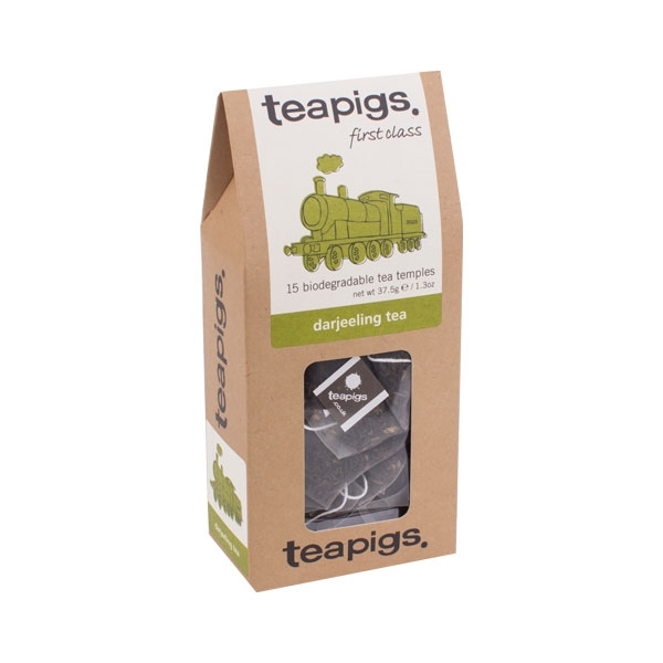 teapigs Darjeeling 15 Tea Bags (6 boxes - 90 bags total)