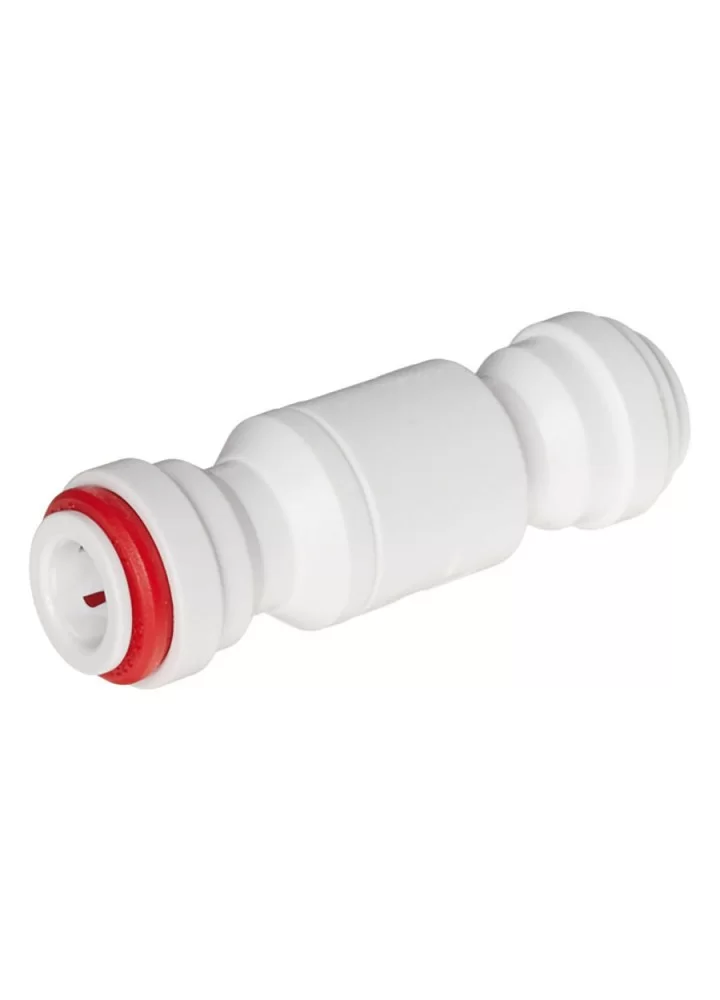 John Guest One Way Valve Connector 3/8" PF x 3/8" PF 