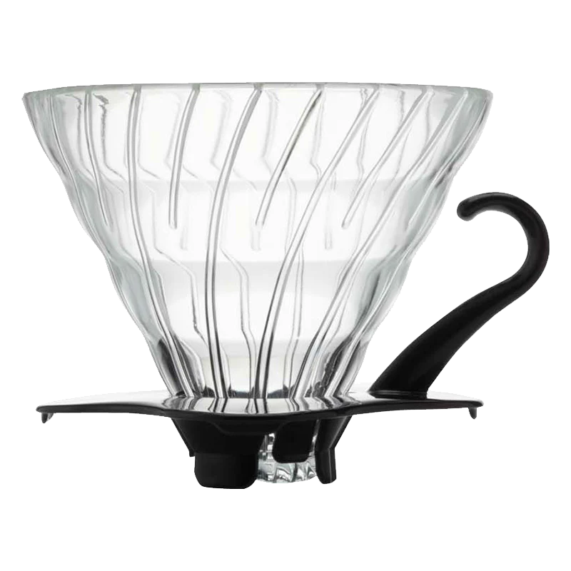 Hario V60-02 Glass Dripper - Black