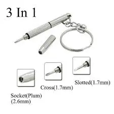 Mini Screwdriver Slotted 1.7mm + cross 1.7mm 