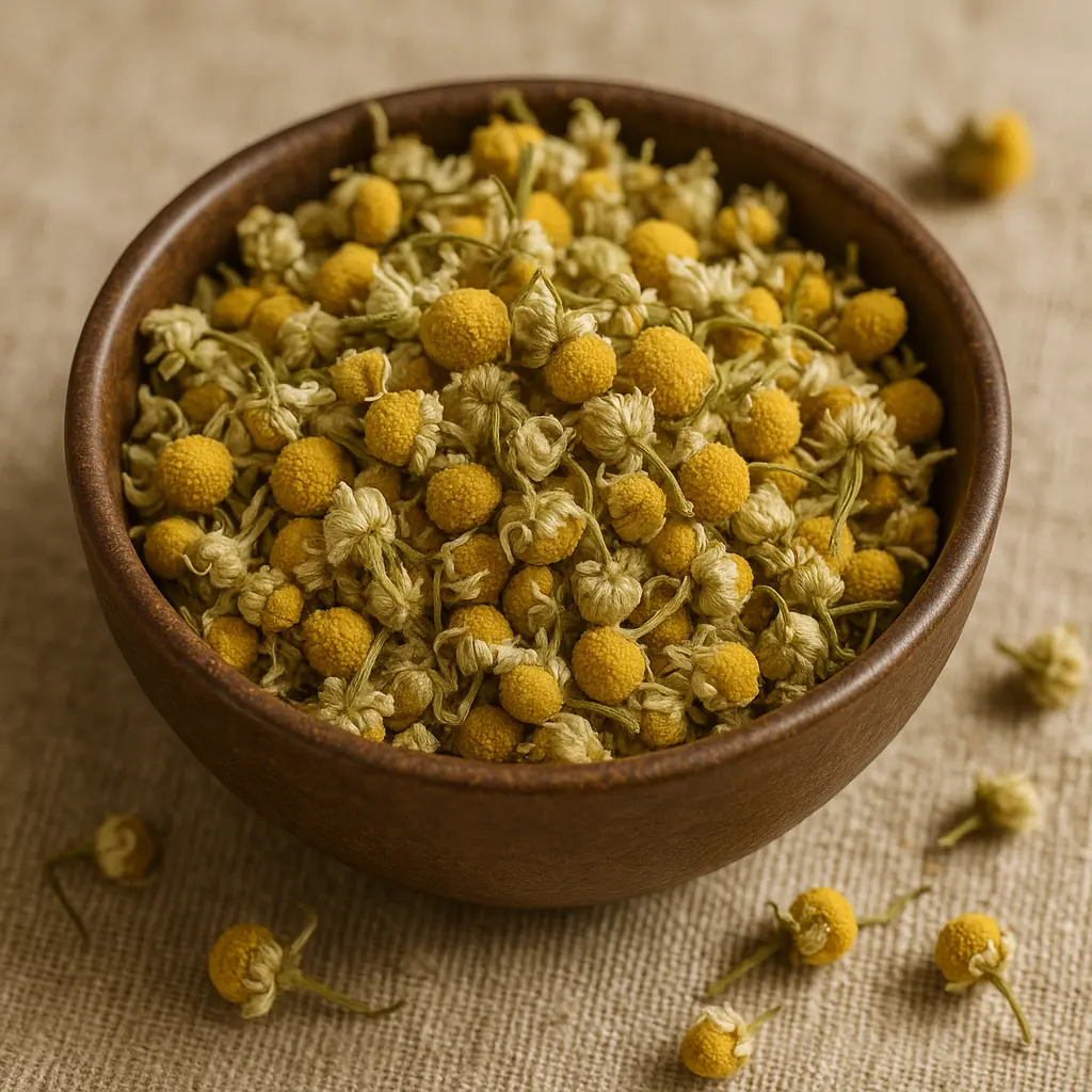 Chamomile Flowers Herbal Tea Infusion