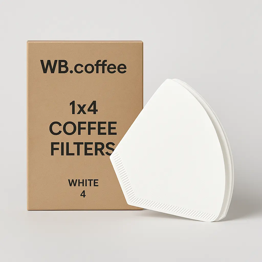 WB.coffee - 1x4 Coffee Filters #4 White 
