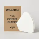 WB.coffee - 1x4 Coffee Filters #4 White 