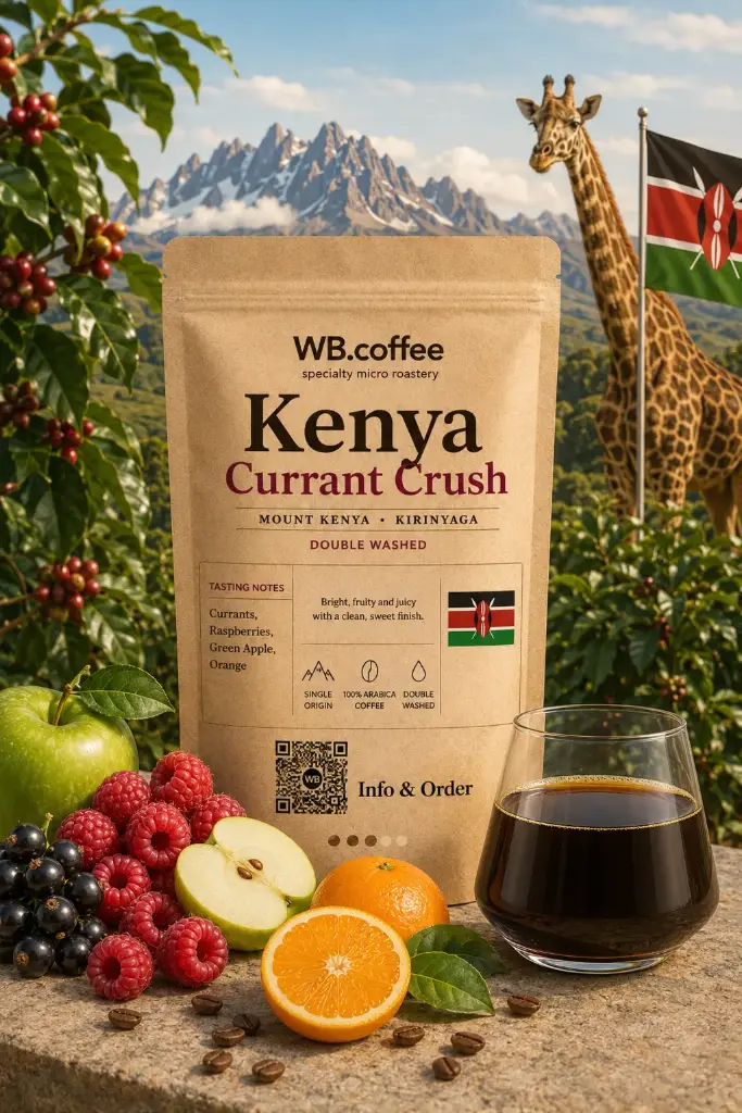 Kenya - Currant Crush - Mount Kenya - Kirinyaga, Double Washed 