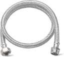 Flexible Stainless Steel Hose 150cm – 3/8" Female x 3/8" Male Conical Connection 