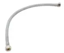 Flexible Stainless Steel Hose 50cm – 3/8" male x 3/8" male Conical Connection 