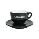 La Marzocco - Linea Set of 2 Cappuccino Cups and Saucers - Black