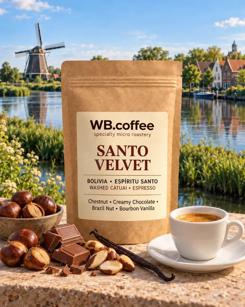 Santo Velvet - Bolivia - Espiritu Santo - Washed Catuai - Espresso