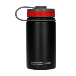 Asobu - Mini Hiker Black - 355 ml Travel Bottle