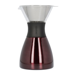 Asobu - Pourover Insulated Coffee Maker - Red / Black - 900ml