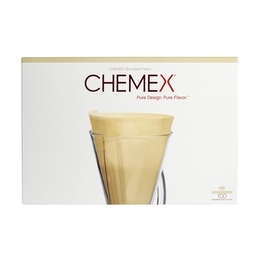 [FP-2N] Chemex Paper Filters Natural Unfolded - 3 cups