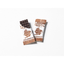 [3006] Chocolatemakers Bio Mini Tres Hombres melk 40% zeezout (100x12gr)