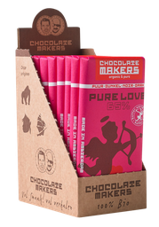 Chocolatemakers Bio Puur liefde puur 65% (85gr - 10 bars)