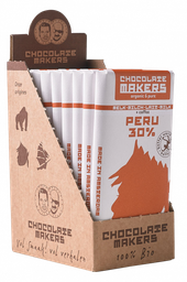 Chocolatemakers - Bio Awajun Melk - Milch - Lait 30% (85 gram) - Fairtrade (box of 10)